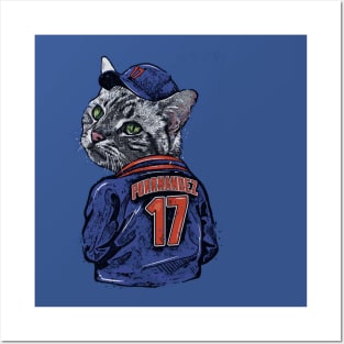 Keith Hernandez New York M Purrnandez Jacket Posters and Art